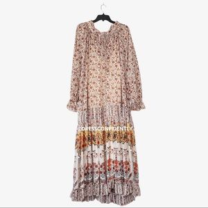 Free People Feeling Groovy Border Maxi Dress